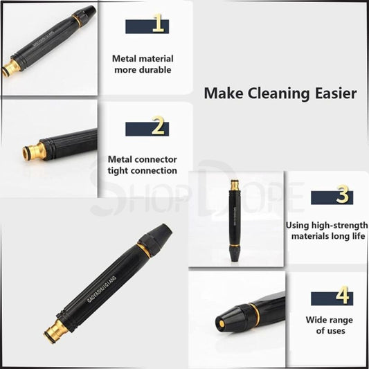 👉 High Pressure Adjustable Brass Water Spray Gun for Garden & Car Cleaning