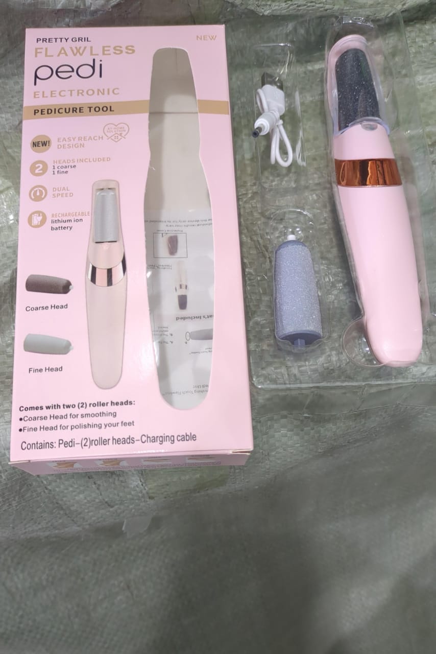 Foot Skin Remover – Electric Pedicure File for Soft Heels