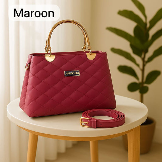 Premium Quilted Faux Leather Handbags