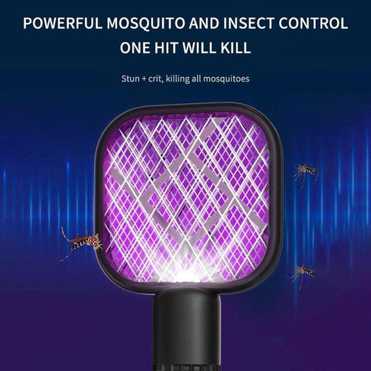 👉 Electric Mosquito Killer Racket with USB Charging & LED Light