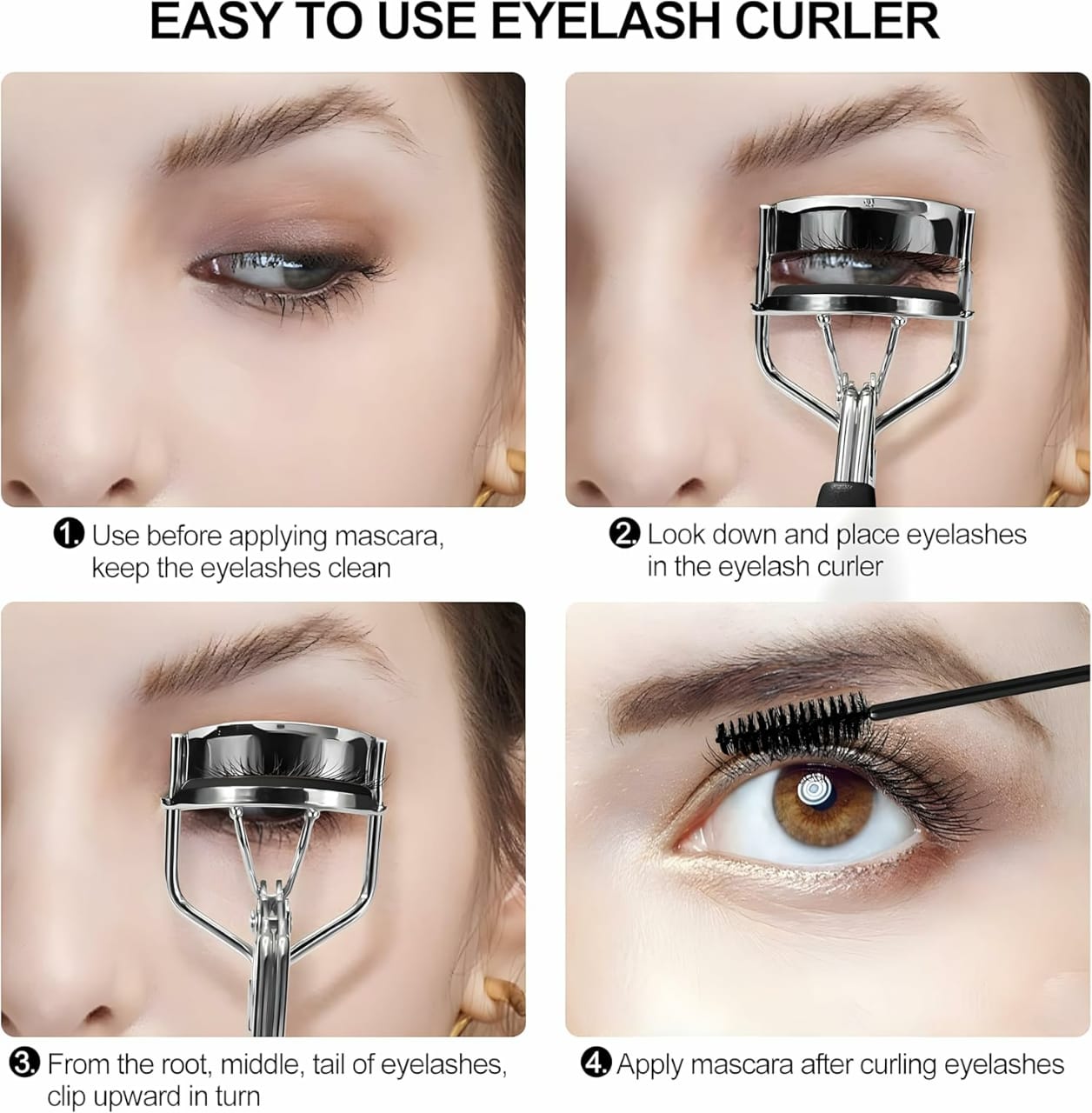 High Quality Eyelash Curler – Smooth Grip Tool for Perfect Lash Lift