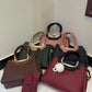 👉 Stylish Ladies Handbag Set with Clutch & Adjustable Shoulder Strap