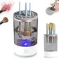Professional Makeup Brush Cleaner with Drying Stand