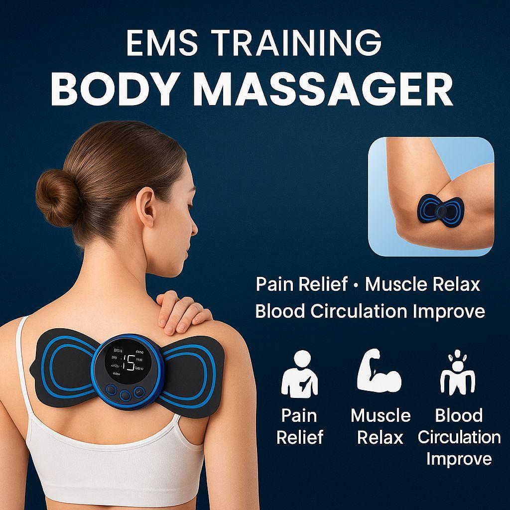👉 EMS Butterfly Massager for Muscle Relaxation & Pain Relief (Rechargeable)