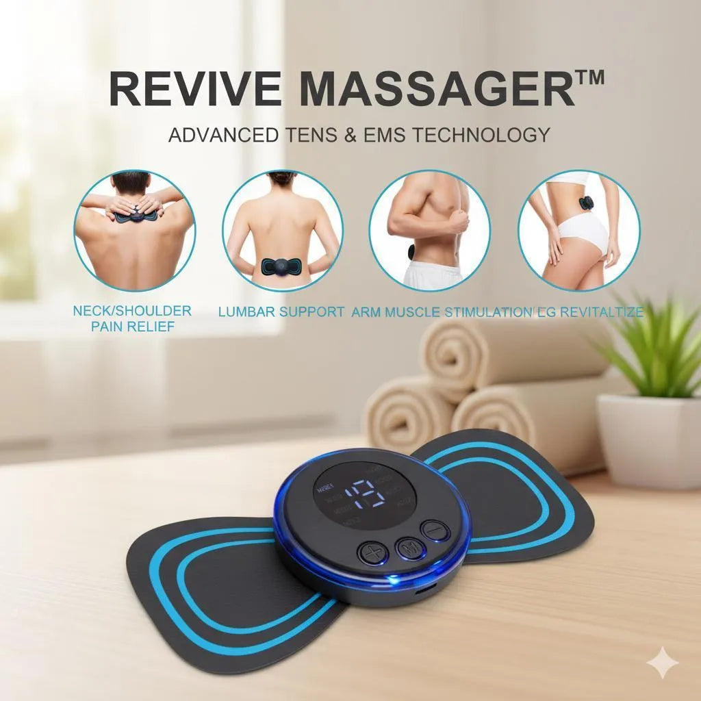 👉 EMS Butterfly Massager for Muscle Relaxation & Pain Relief (Rechargeable)