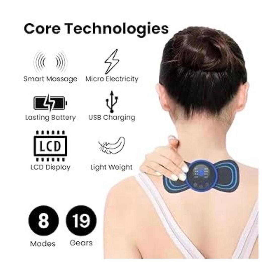 👉 EMS Butterfly Massager for Muscle Relaxation & Pain Relief (Rechargeable)