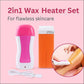 Portable Roll-On Wax Heater for Hair Removal
