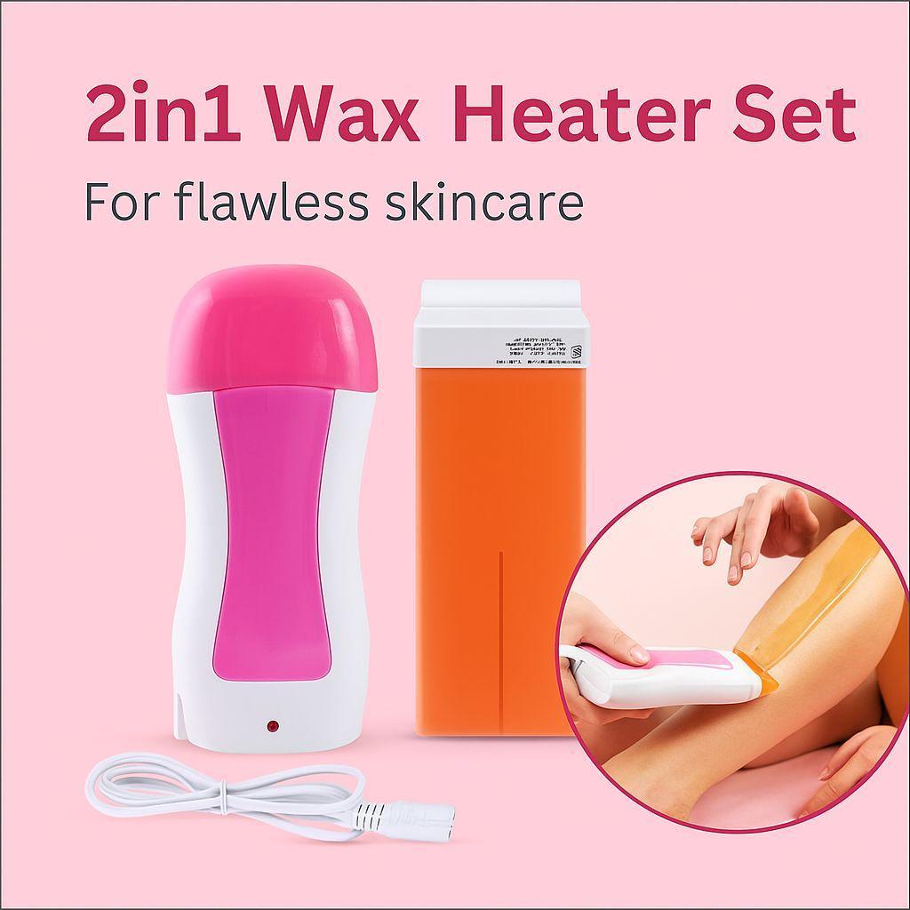Portable Roll-On Wax Heater for Hair Removal