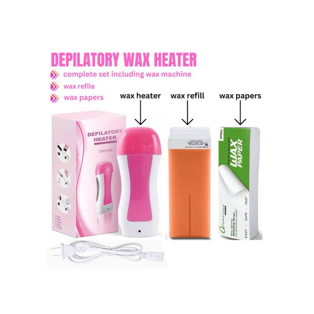 Portable Roll-On Wax Heater for Hair Removal