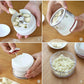 Manual Food Chopper Stainless Steel 0.5Kg Multicolor