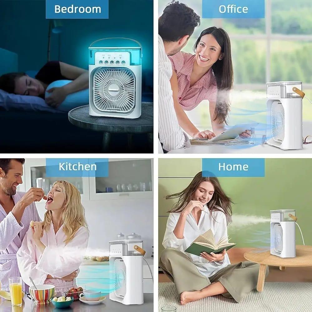Multi-Function Portable Desktop Air Cooler Fan