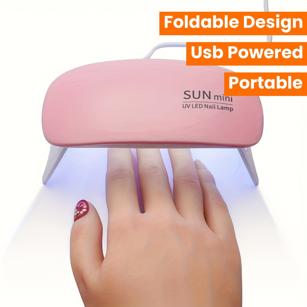 Mini UV Nail Light for Gel Nail Polish