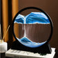 Dynamic Sandscape Art Frame with Display Stand (8 Inch)