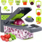 Multi-Function Vegetable Chopper & Slicer Set (16 Pieces)
