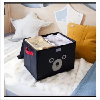 Home Storage Box – Portable Foldable Organizer with Lid