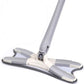 👉 360° Rotating Flat Mop with Replaceable Microfiber Heads