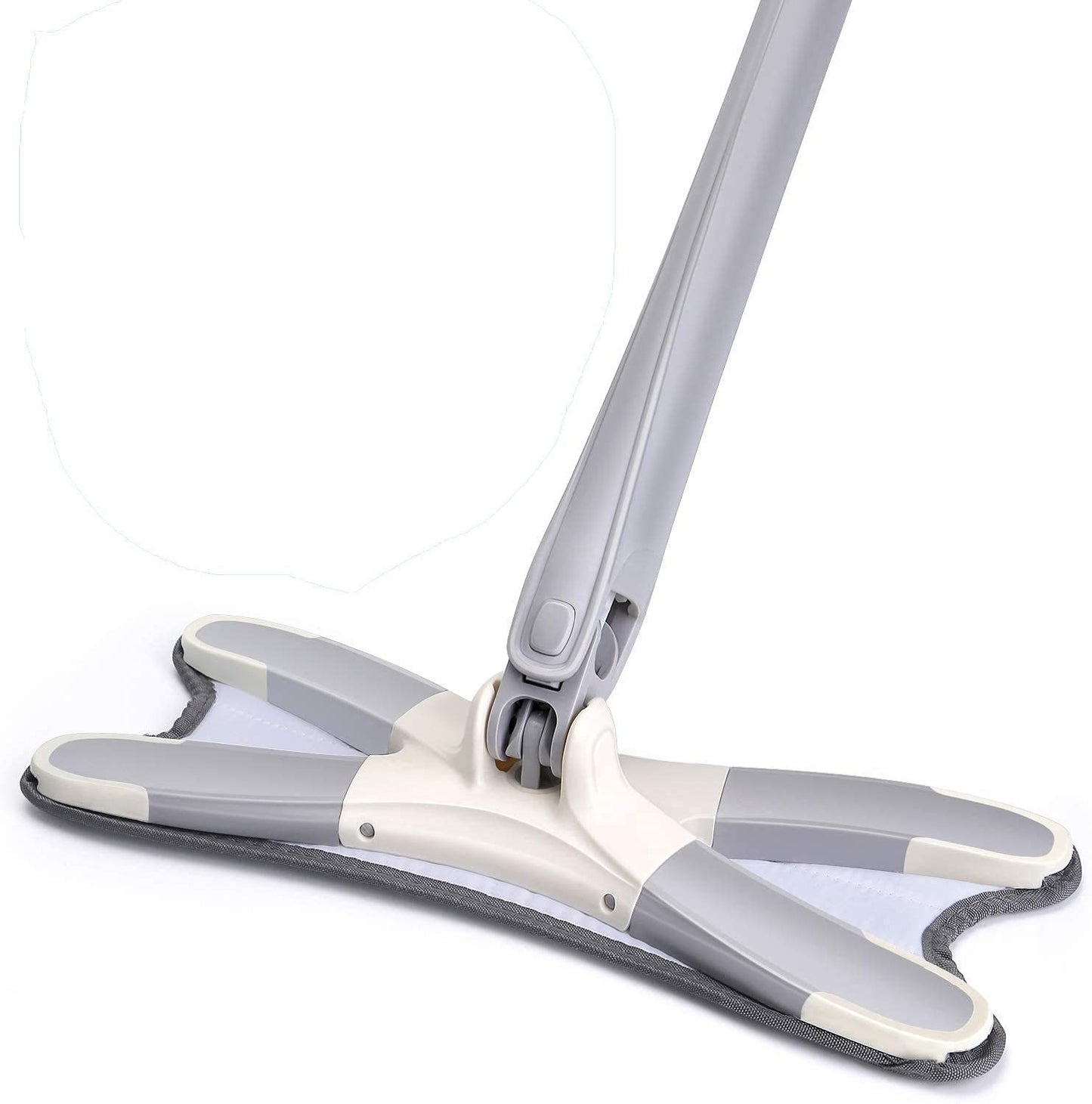 👉 360° Rotating Flat Mop with Replaceable Microfiber Heads