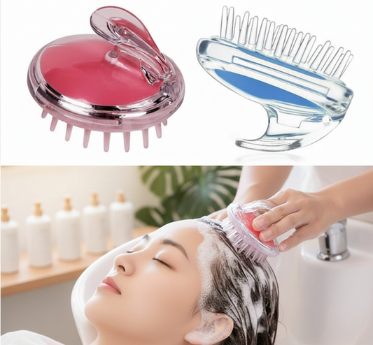 Hair Scalp Massager & Shampoo Brush (Anti-Dandruff)