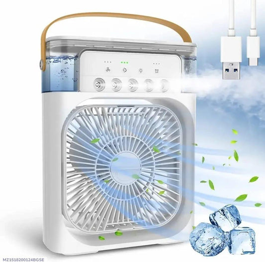 Multi-Function Portable Desktop Air Cooler Fan