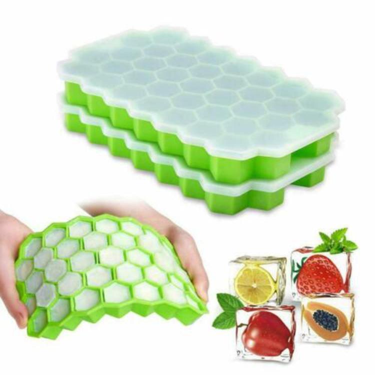 👉 Easy Release Ice Cube Tray – 37 Grid Silicone Mold