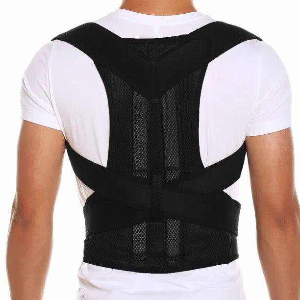 Black Non-Woven Posture Corrector Belt 1 Pc