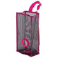 Plastic Bag Holder, Dispenser Hanging Storage Mesh Garbage