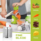 3-in-1 Manual Vegetable Slicer, Cutter & Grater ✨