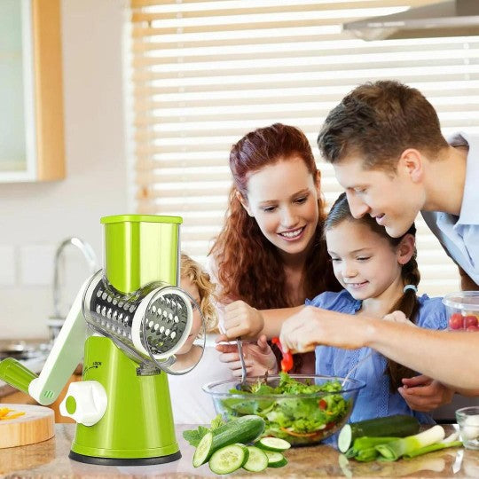 3-in-1 Manual Vegetable Slicer, Cutter & Grater ✨
