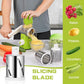 3-in-1 Manual Vegetable Slicer, Cutter & Grater ✨