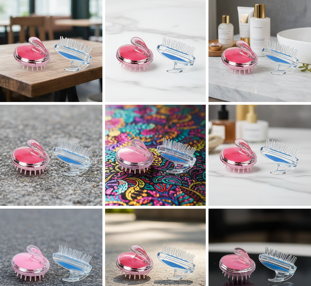 Hair Scalp Massager & Shampoo Brush (Anti-Dandruff)