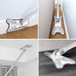 👉 360° Rotating Flat Mop with Replaceable Microfiber Heads