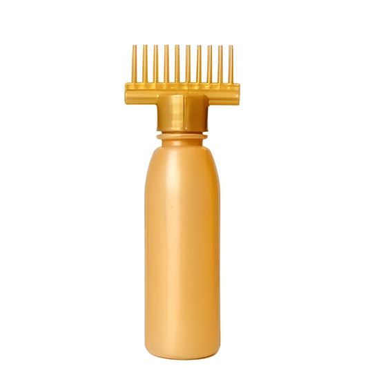 Hair Oil Applicator Comb Bottle (120ml)