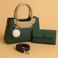 👉 Stylish Ladies Handbag Set with Clutch & Adjustable Shoulder Strap