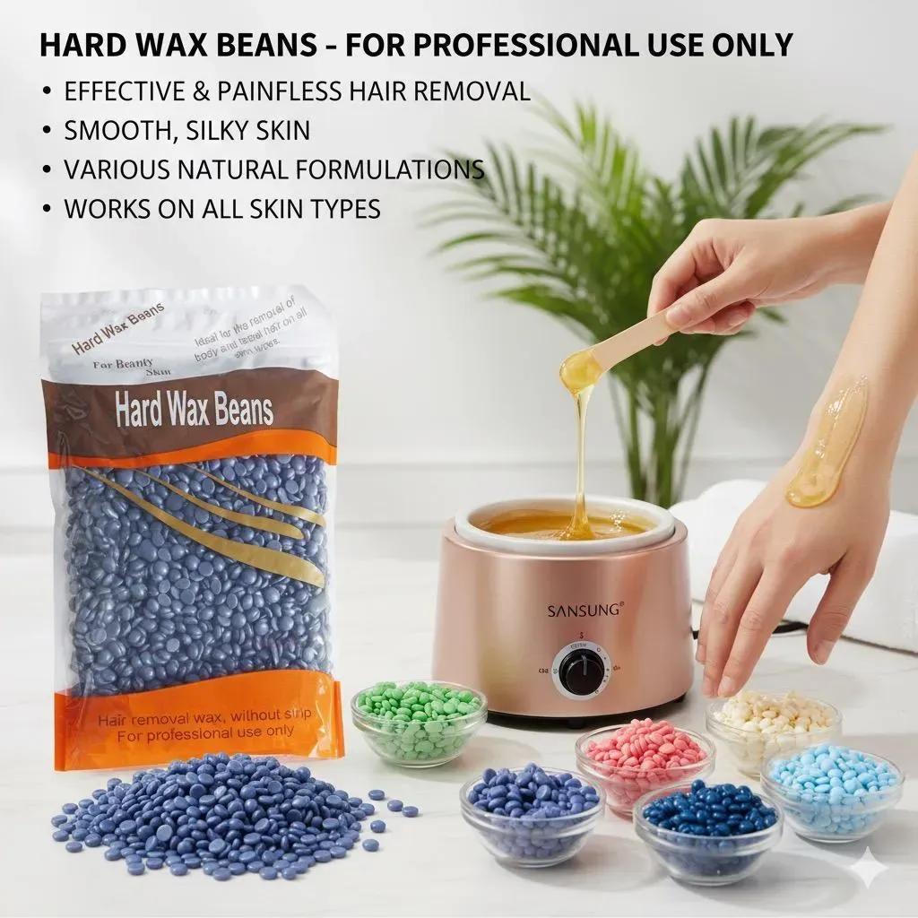 Hard Wax Beans - 100g (Random Colors)