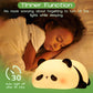 Panda LED Lamp 8 Colors for Kids Room Night Light