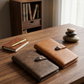Large Capacity Men’s Leather Wallet – Stylish Bifold Design
