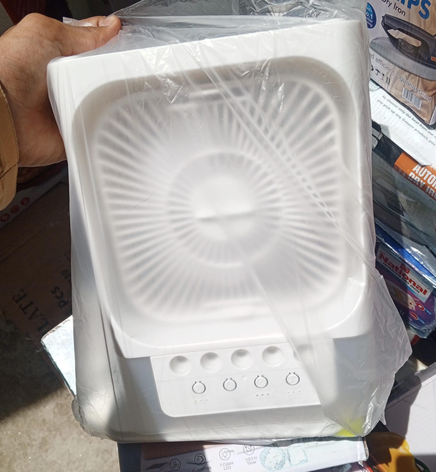 Multi-Function Portable Desktop Air Cooler Fan