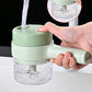 Mini Wireless Vegetable Chopper & Slicer (5-in-1)