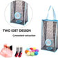 Plastic Bag Holder, Dispenser Hanging Storage Mesh Garbage