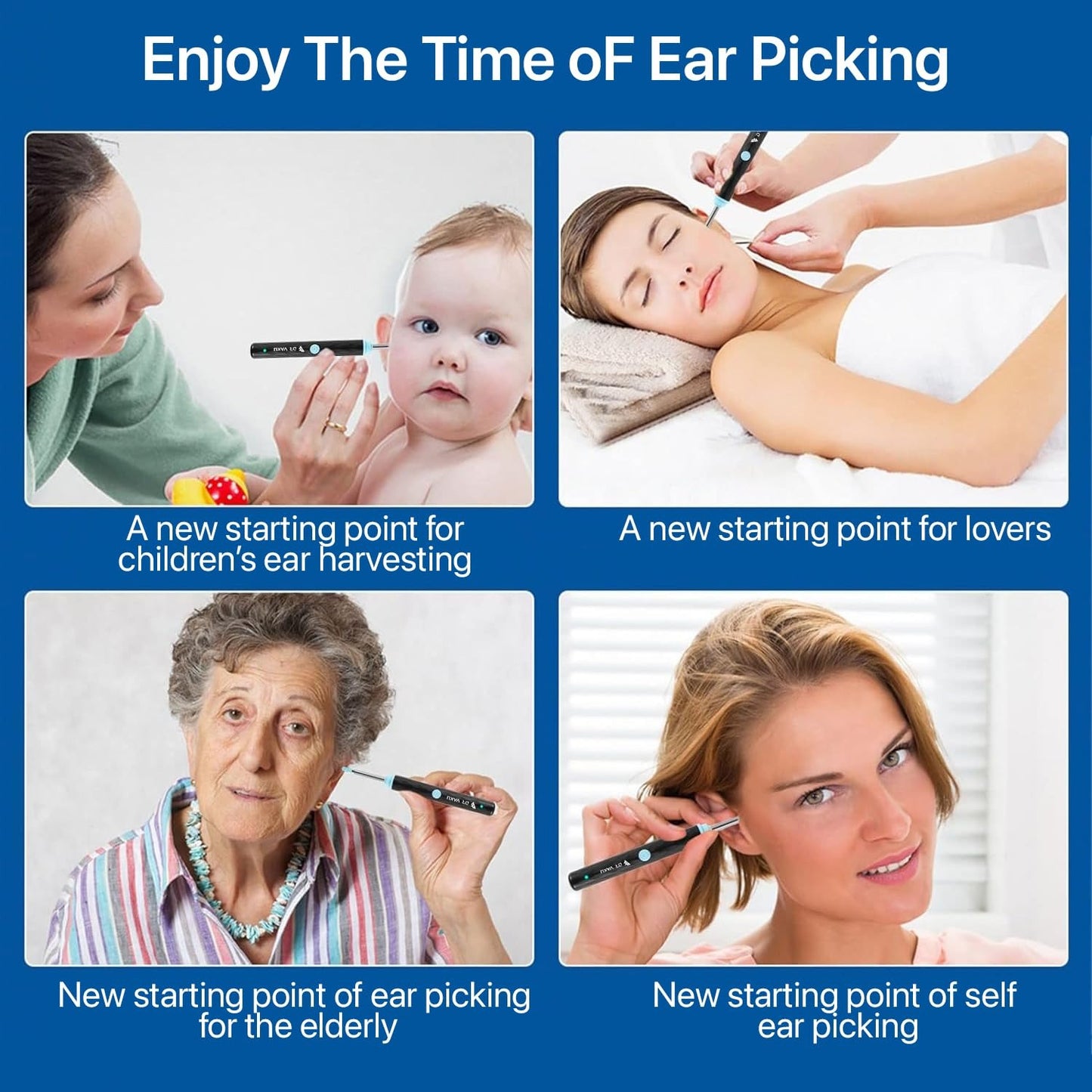 Smart Visual Ear Cleaner with Mobile Display & Camera