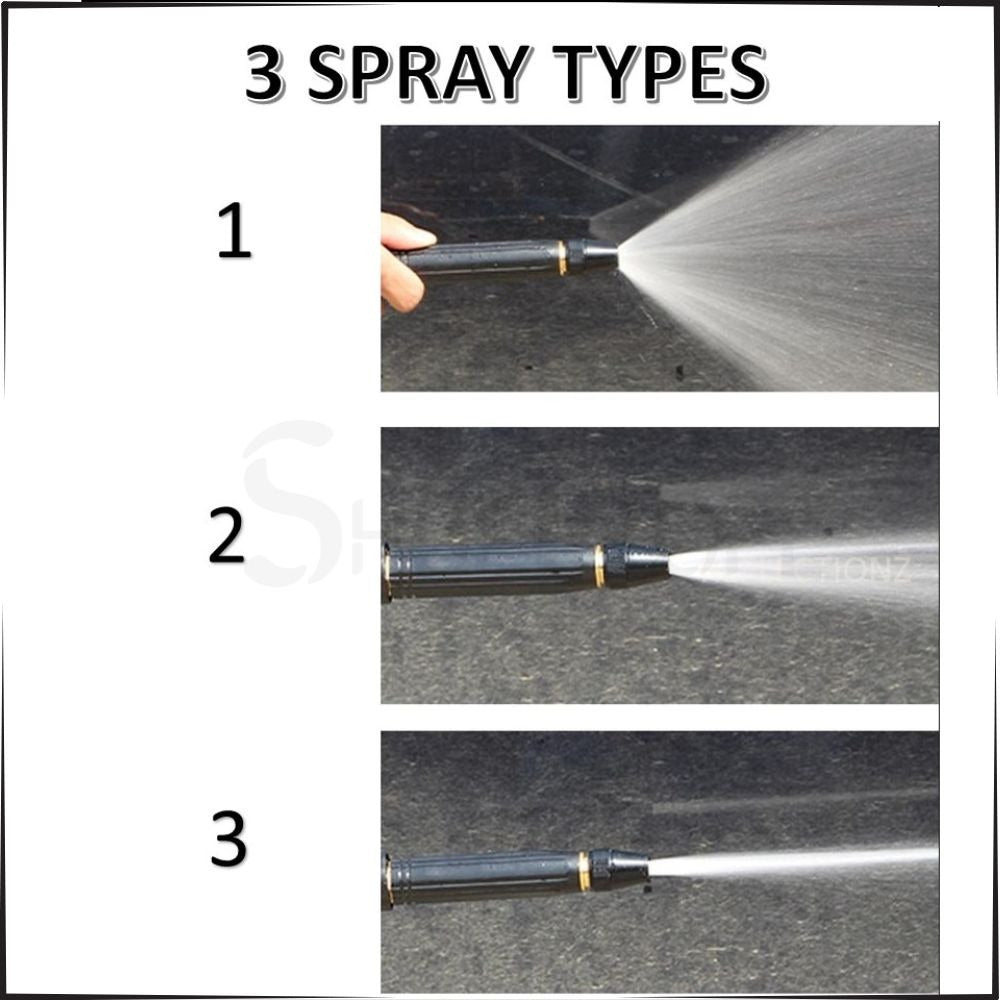 👉 High Pressure Adjustable Brass Water Spray Gun for Garden & Car Cleaning