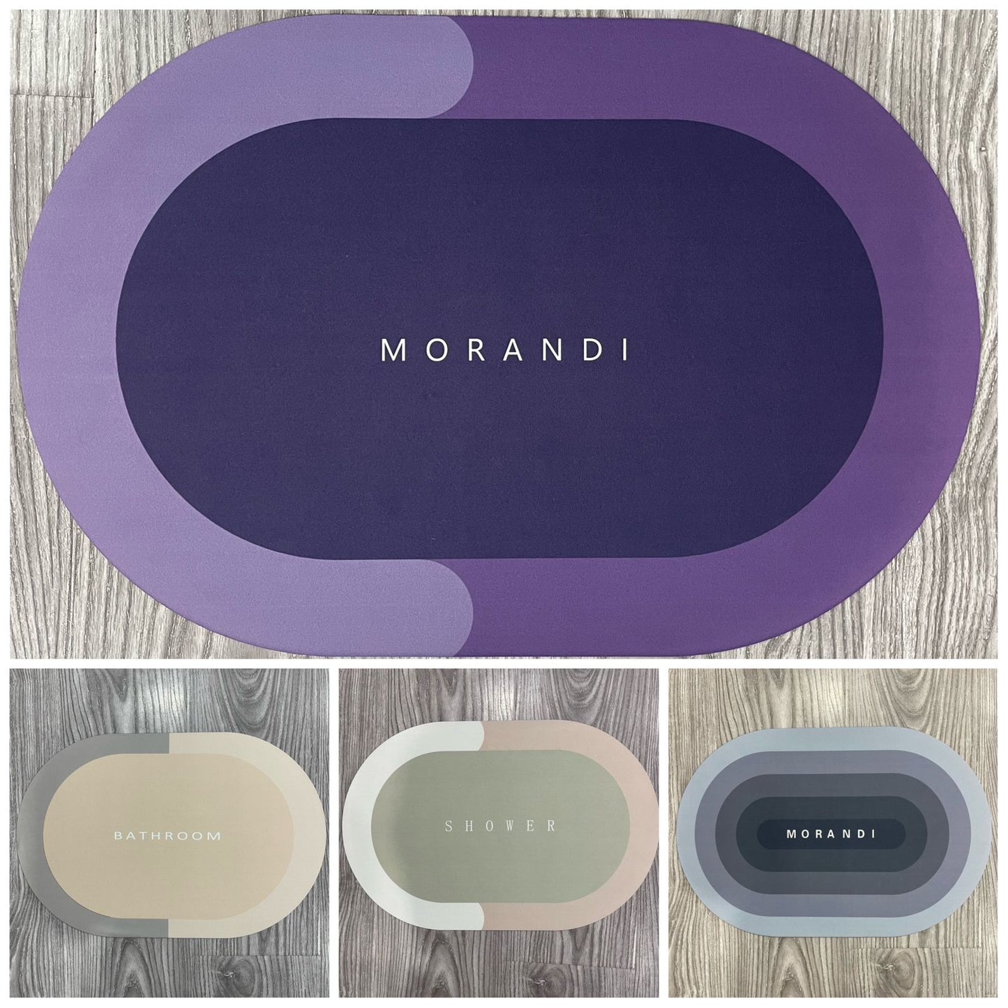 Modern Quick-Dry Anti-Slip Floor Mat for Home
