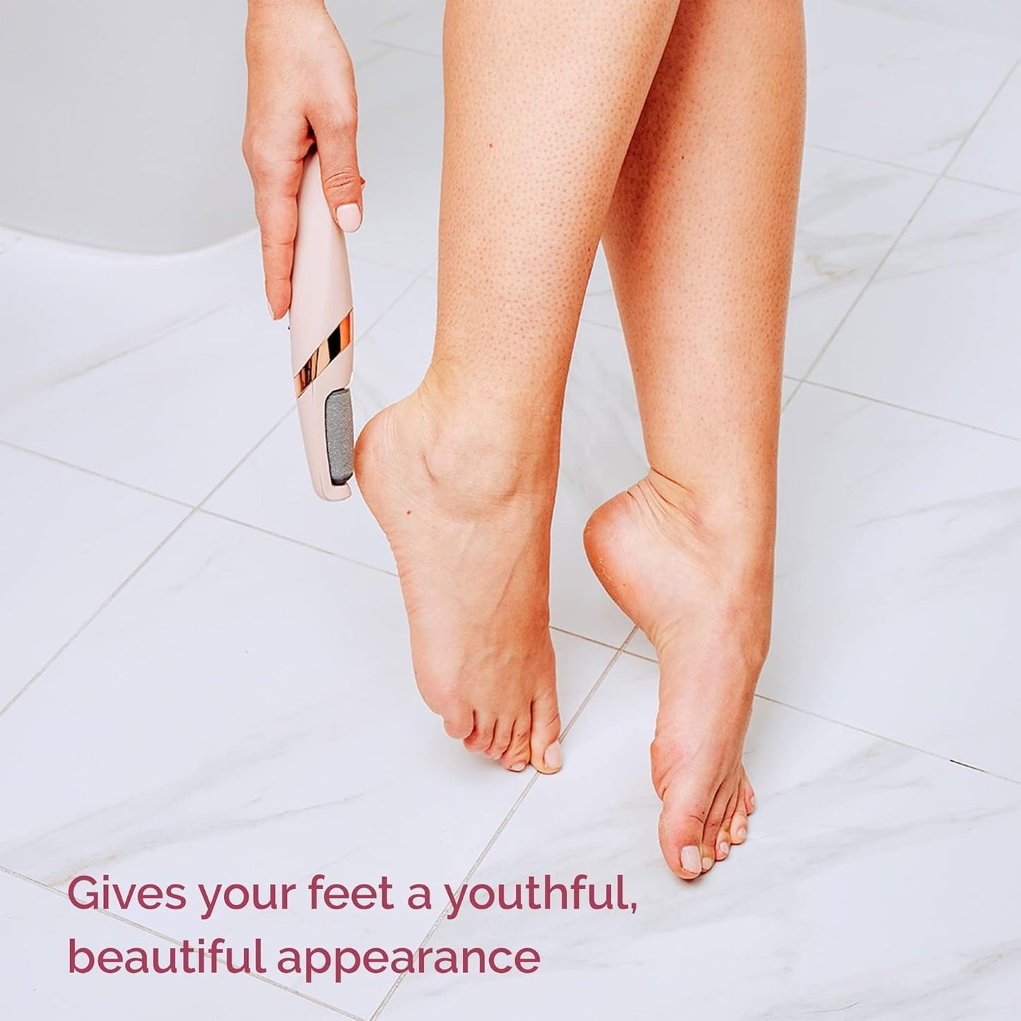 Foot Skin Remover – Electric Pedicure File for Soft Heels