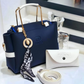 Premium Women’s Handbag Set with Stylish Matching Pouch