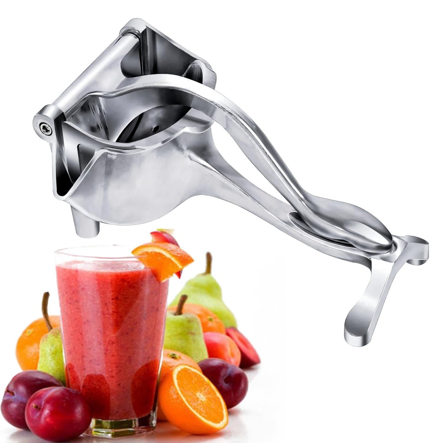 Heavy-Duty Stainless Steel Hand Press Juicer