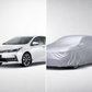 Toyota Corolla 2006–2023 Silver Parachute Car Cover