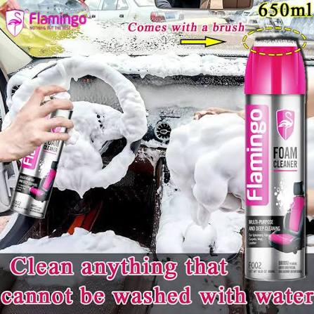 Powerful Foam Cleaner Spray for Car, Sofa & Carpets (650ML)