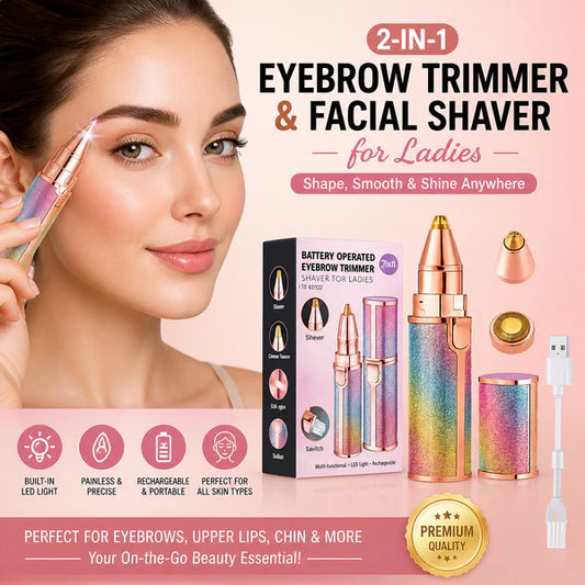 Rechargeable Eyebrow Trimmer for Women