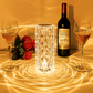 👉 USB Rechargeable Crystal Table Lamp with 16 Color RGB Light