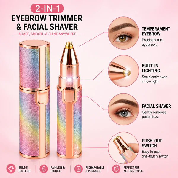 Rechargeable Eyebrow Trimmer for Women